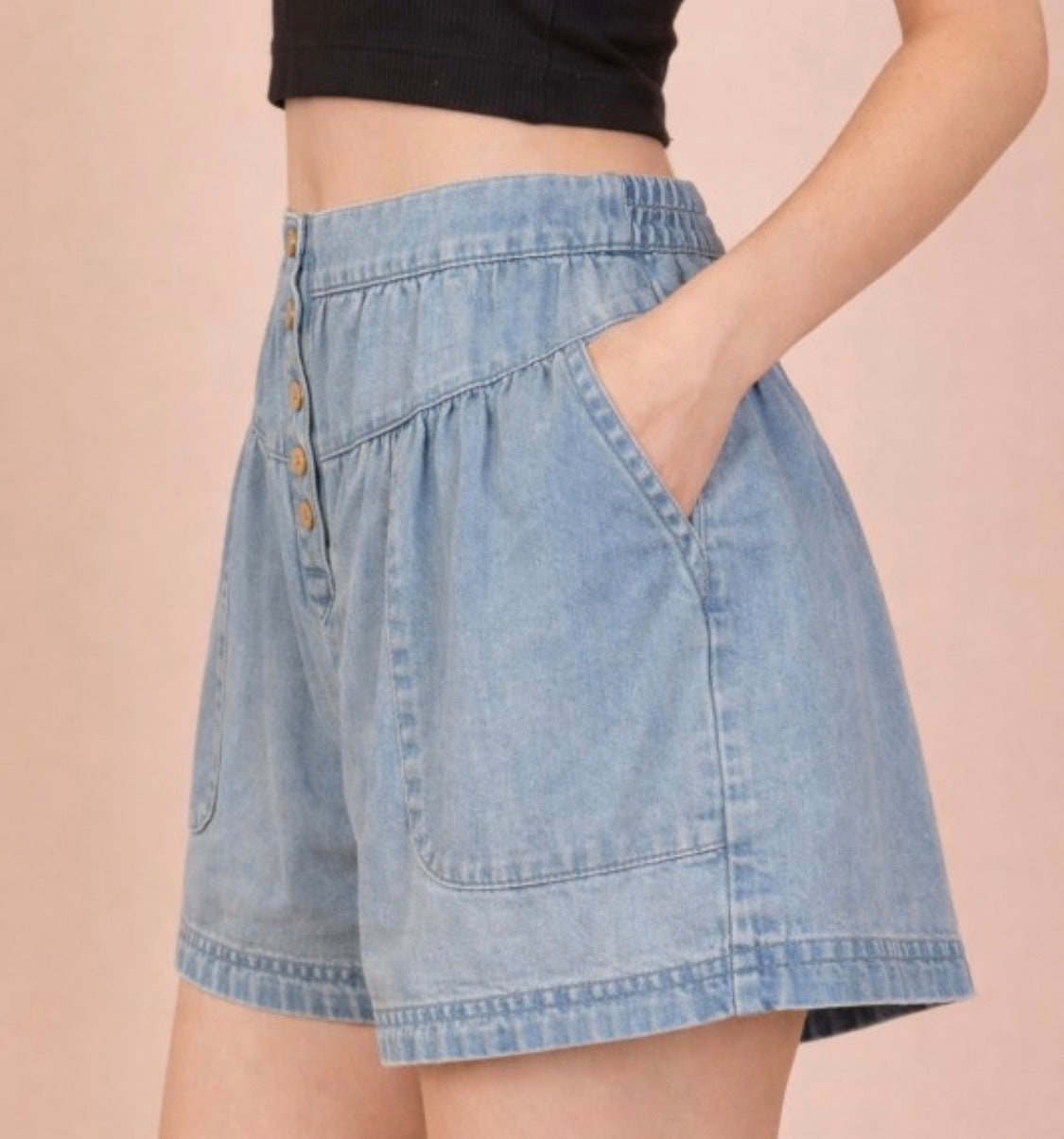 Mineral Button Down Shorts