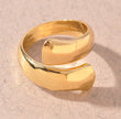 Metal Twisted Band Ring