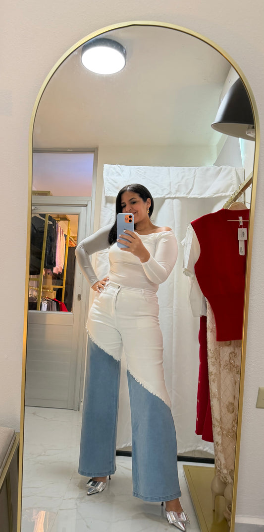 Two Tone Jeans