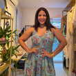 Turquesa Floral Trilce