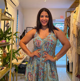 Turquesa Floral Trilce