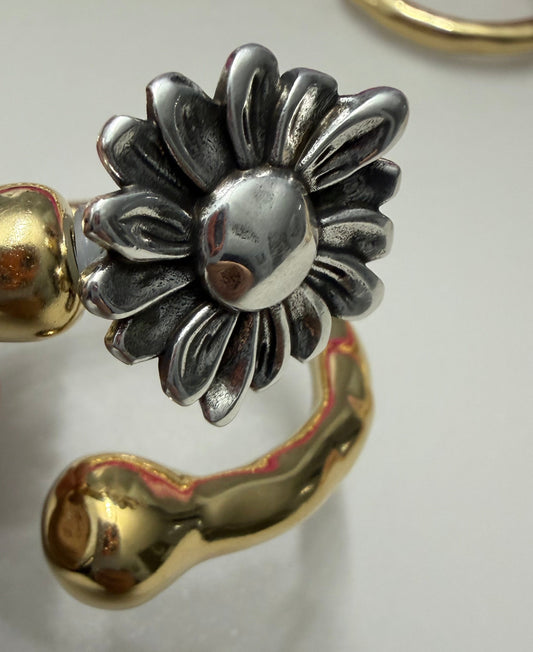 Flor Silver Bracelet
