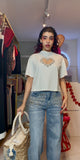 Heart Cutout Top