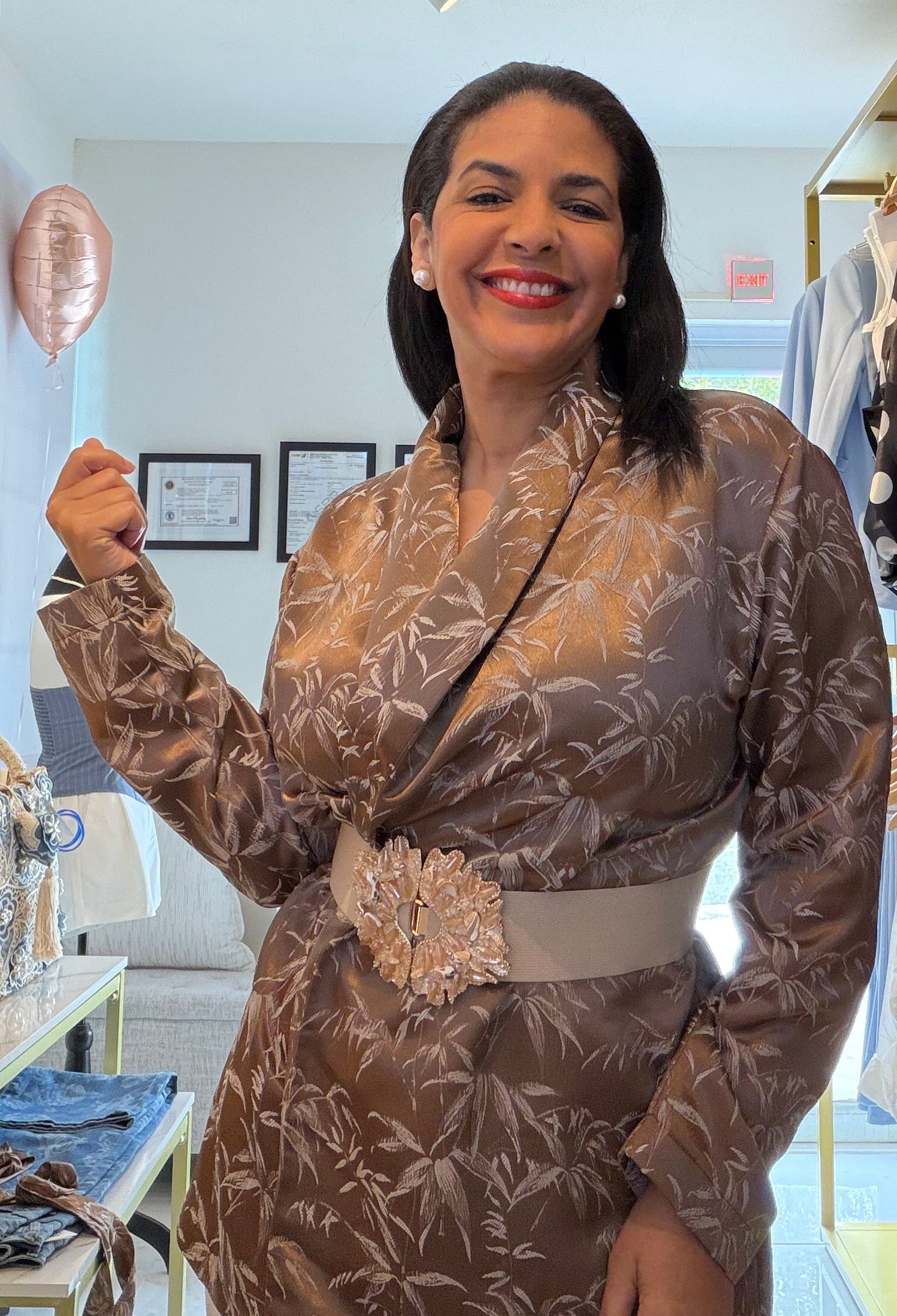 Silk Cioccolato Blazer