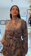 Silk Cioccolato Blazer