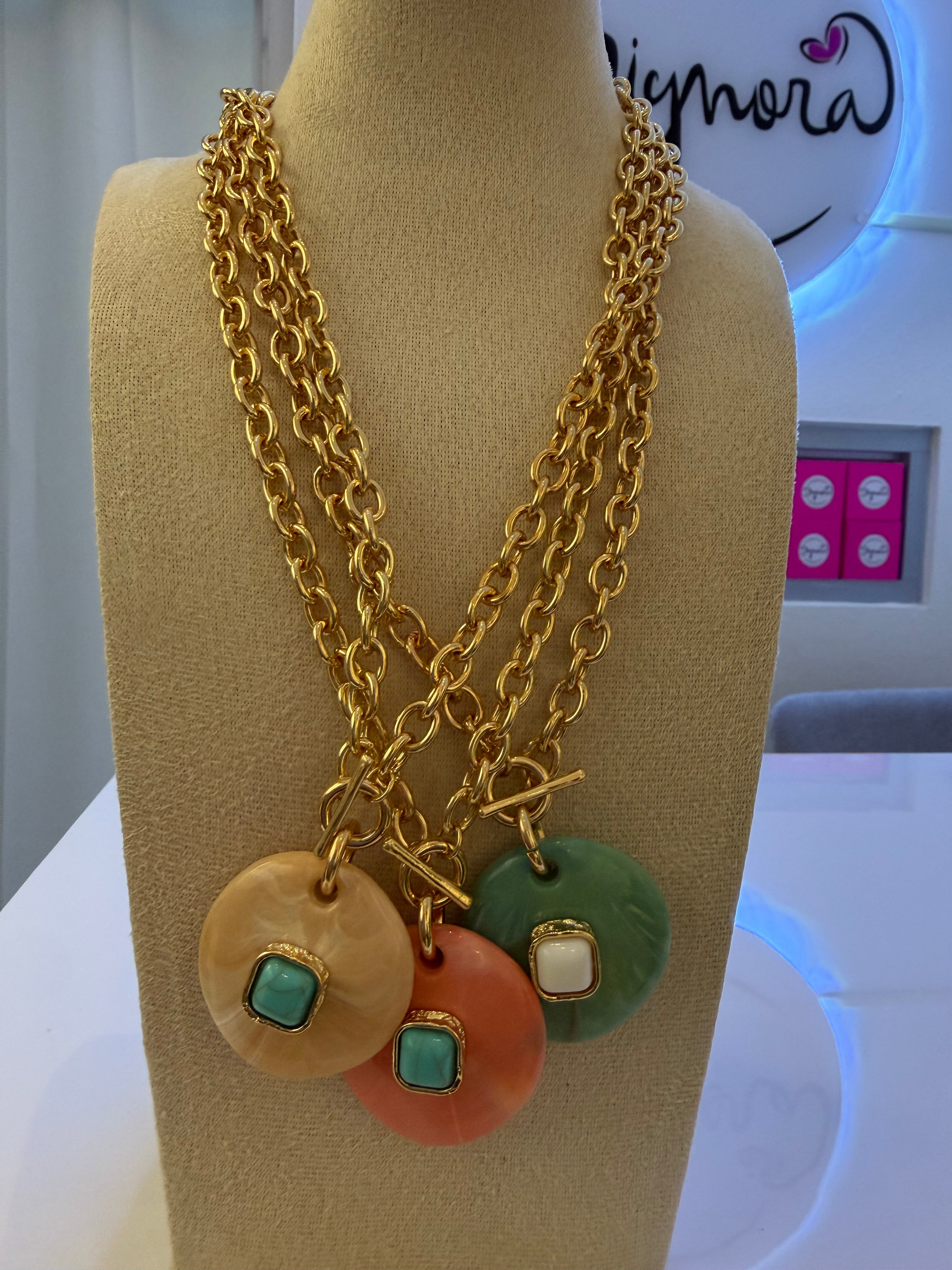 Resin Bead Necklace