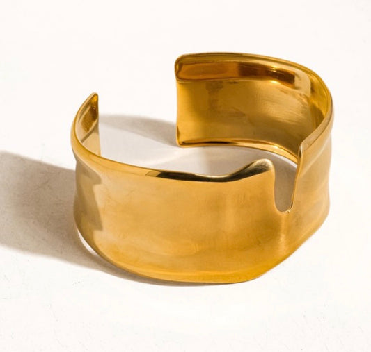 Bold Signature Bangle