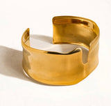 Bold Signature Bangle