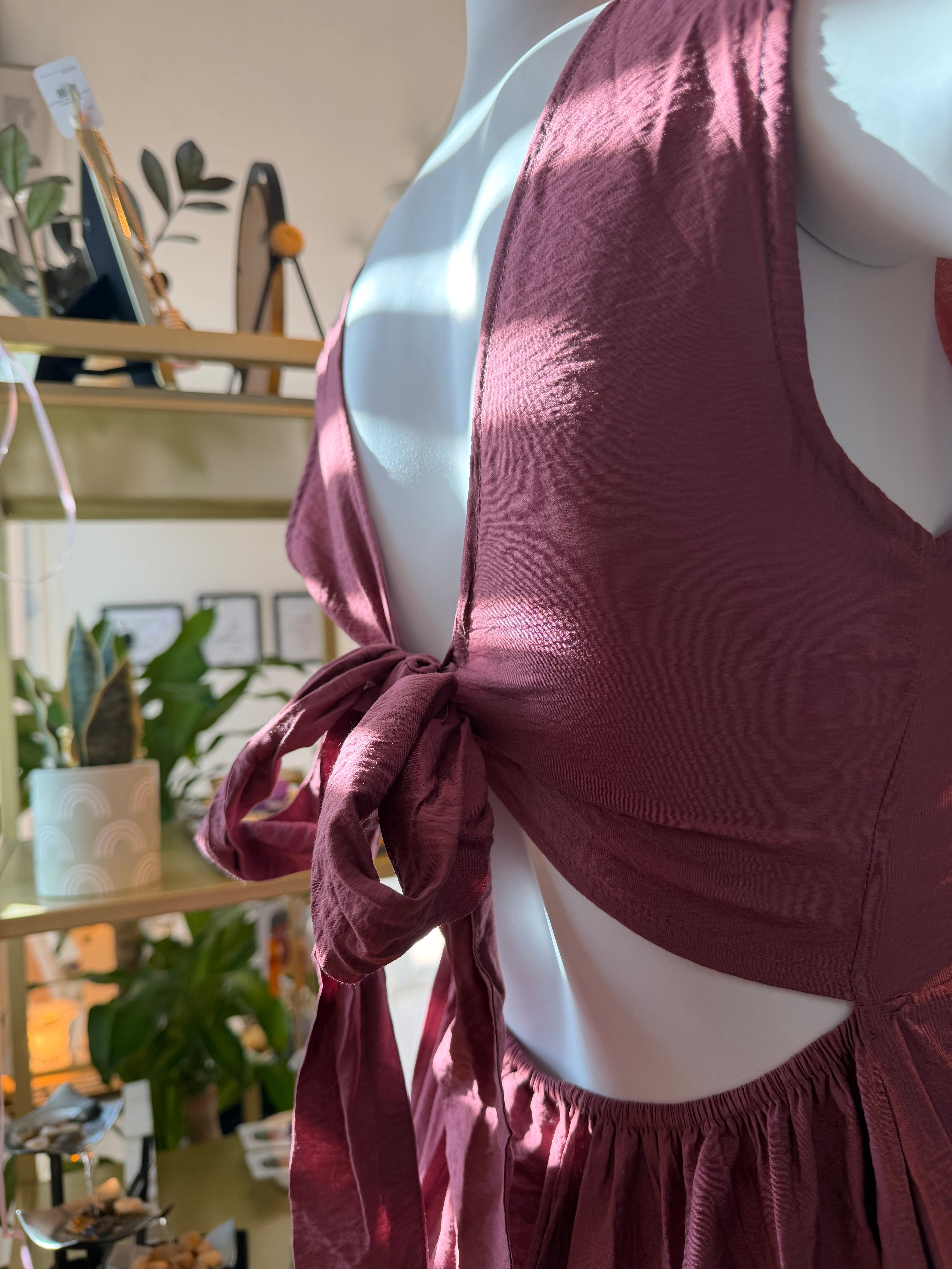 Burgundy Wrap Two Trilce