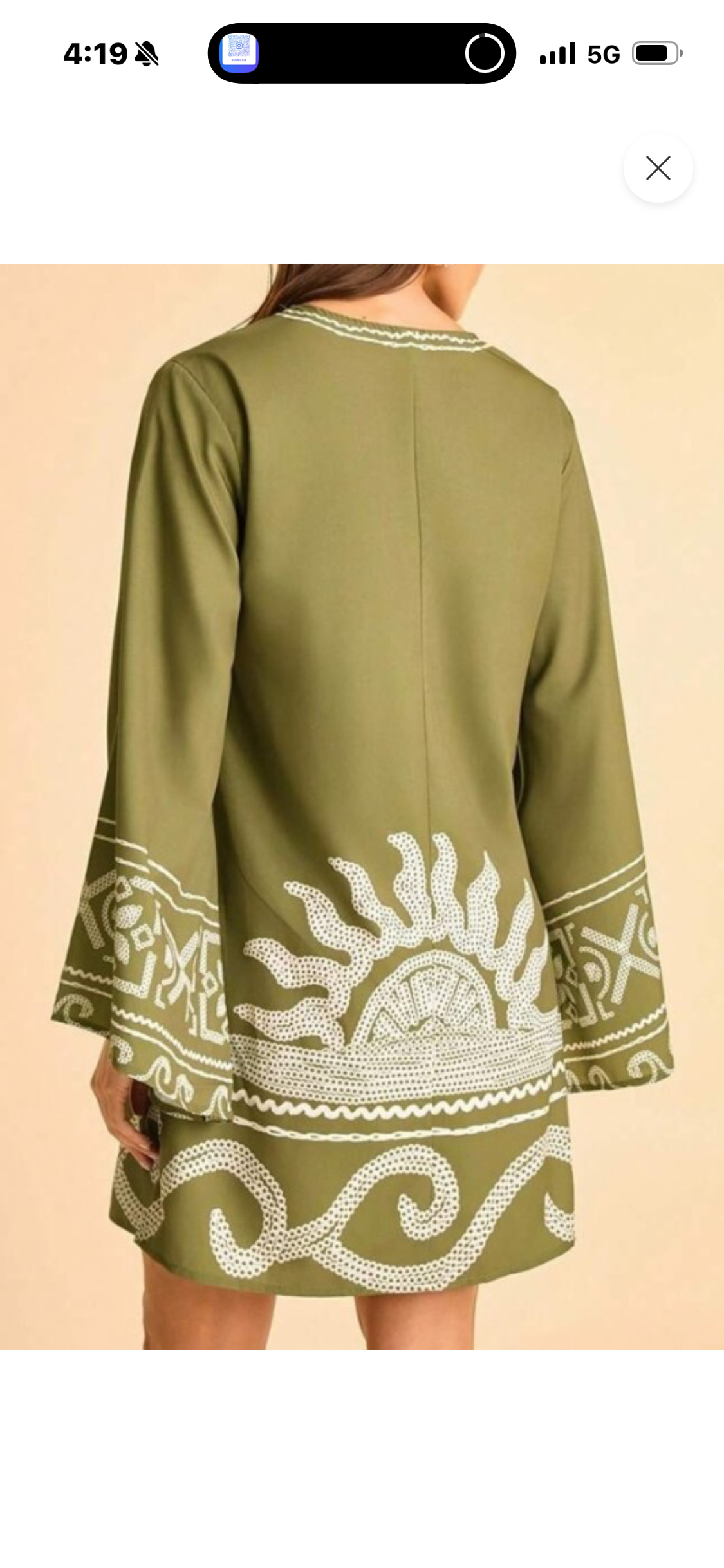 Mediterranean Tunic Dress