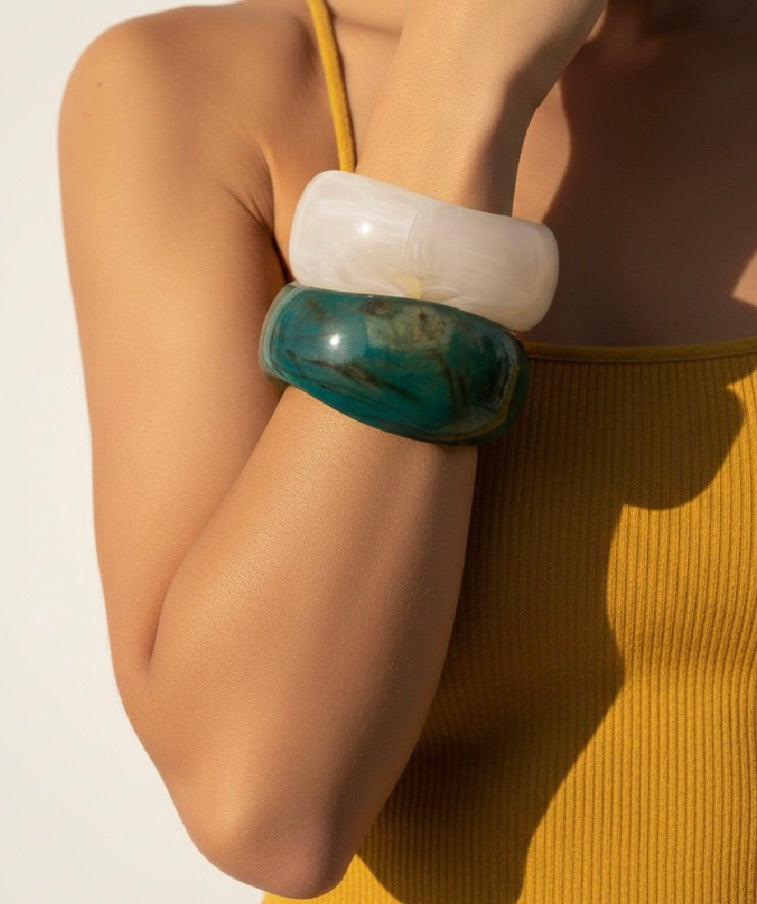 Bold Statement Resin Bangle