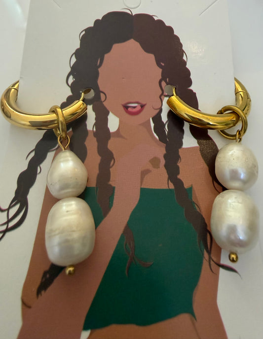 Pearly Earrings