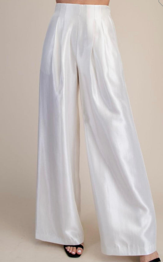 Pleated Pants
