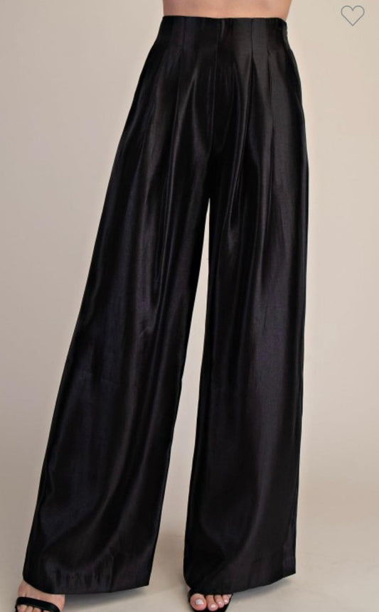 Pleated Pants
