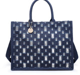 Denim Mesh Bag