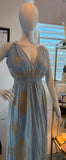 Leaf Print Midi Trilce