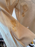 Floral Embroidered Trilce